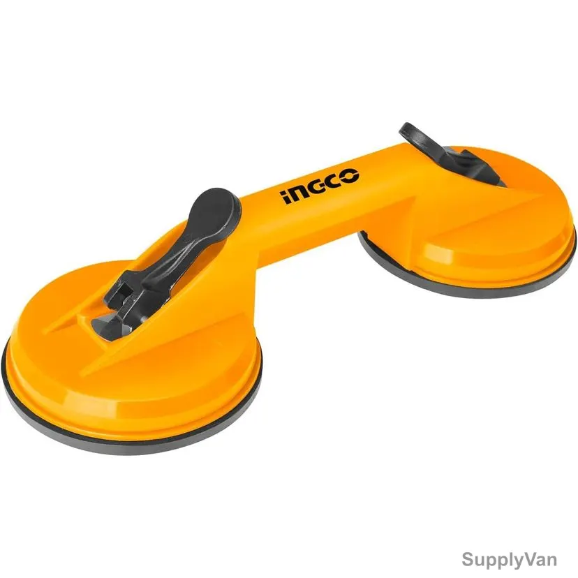 Ingco Glass Sunction Cup, HSU025001, ABS, 115MM Cup Dia, 50 Kg Pull Capacity — image 1
