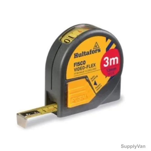 Fisco Measuring Tape, VF3M, Video-Flex, 3 Mtrs x 13MM — image 1
