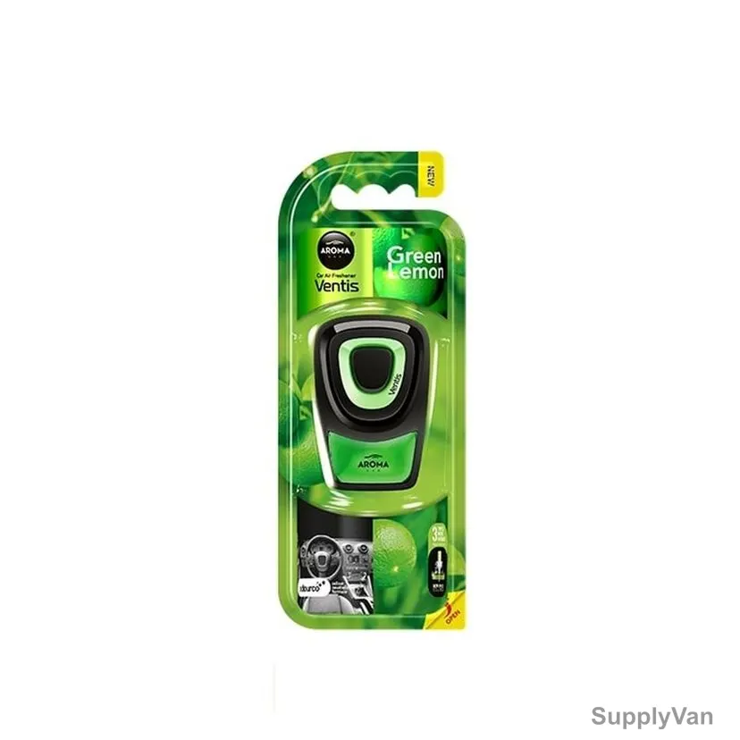 Aroma Ventis Liquid Car Air Freshener, Green Lemon, 8ML — image 1