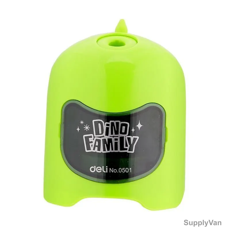 Deli Electric Sharpener, E0501, 1 Hole, Green