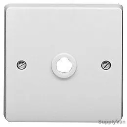 Tenby TV Socket, 7771, Single Screened 