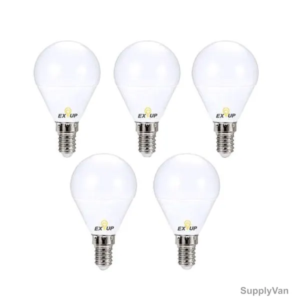 Exup LED Bulb, 7W, E14, 3500K, Warm White, 5 Pcs/Pack — image 1