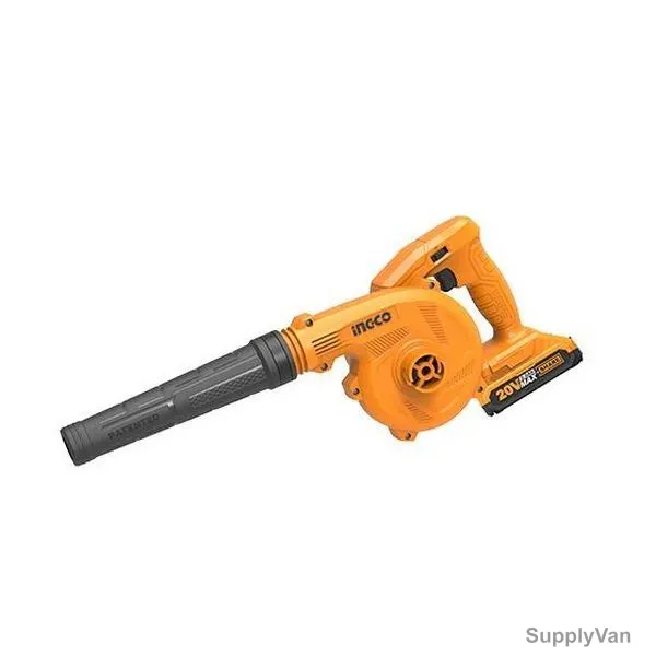 Ingco Cordless Blower, CABLI200181, 20V, 0-9000/0-18000 RPM, 2.7 Cubic.Mtr/Min Airflow — image 1