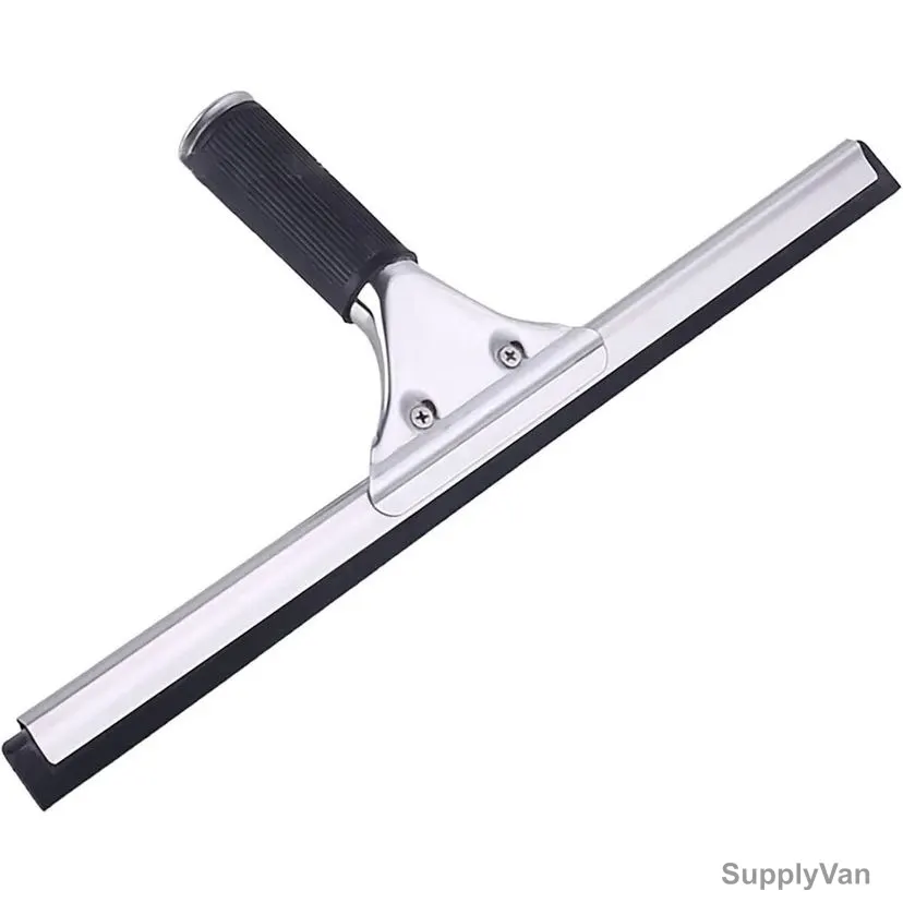 Swish Glass Wiper, Stainless Steel, 35CM, Silver — image 1