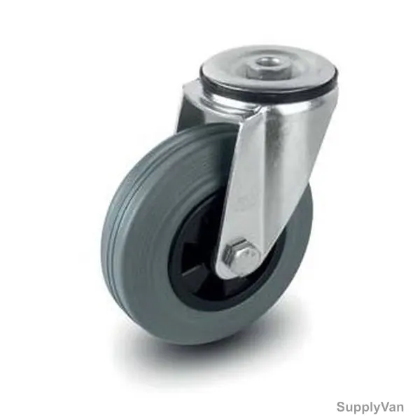 Swivel Plate Caster, 100080, Medium Duty, 8CM, 50Kg