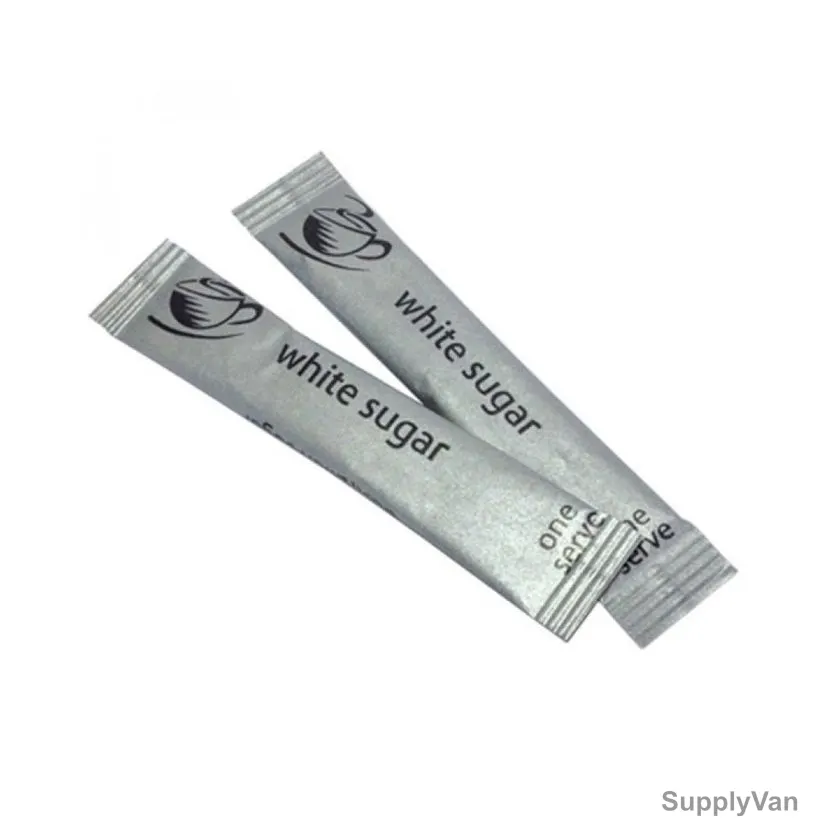 Sugar Stick, White, 1000 Pcs/Pack