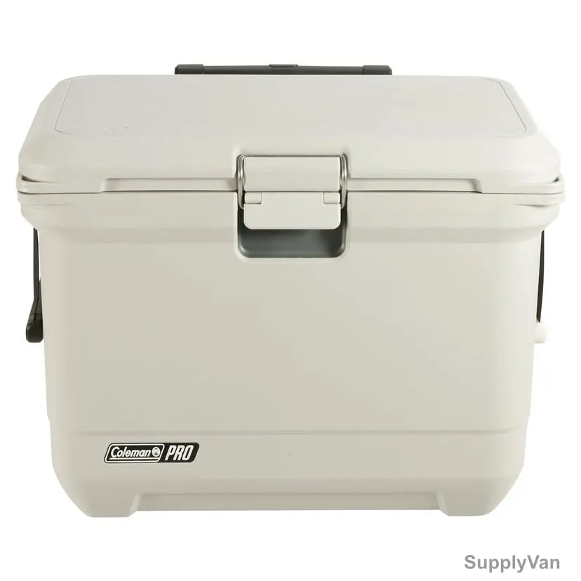 Coleman Wheeled Cooler Box, 2213912, Pro Series, HDPE, 52 Ltrs Capacity, White
