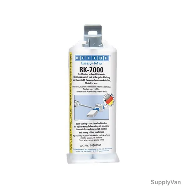 Weicon Easy-Mix RK-7000 Structural Acrylic Adhesive, 10565050, 50GM