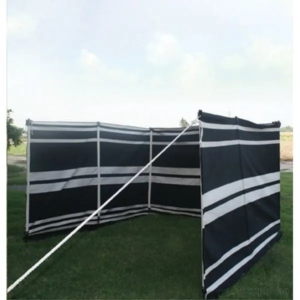 Wall Tent, AMT-133, Iron Stick, 10 Yards, Black/White