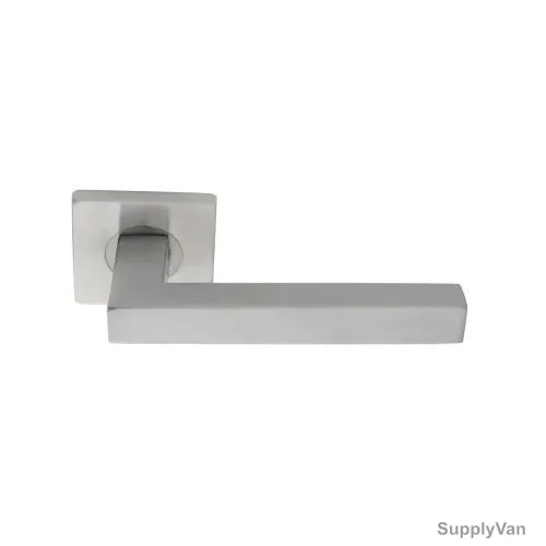Artica Tubular Lever Handle, A300RH01-SS, Stainless Steel, Silver