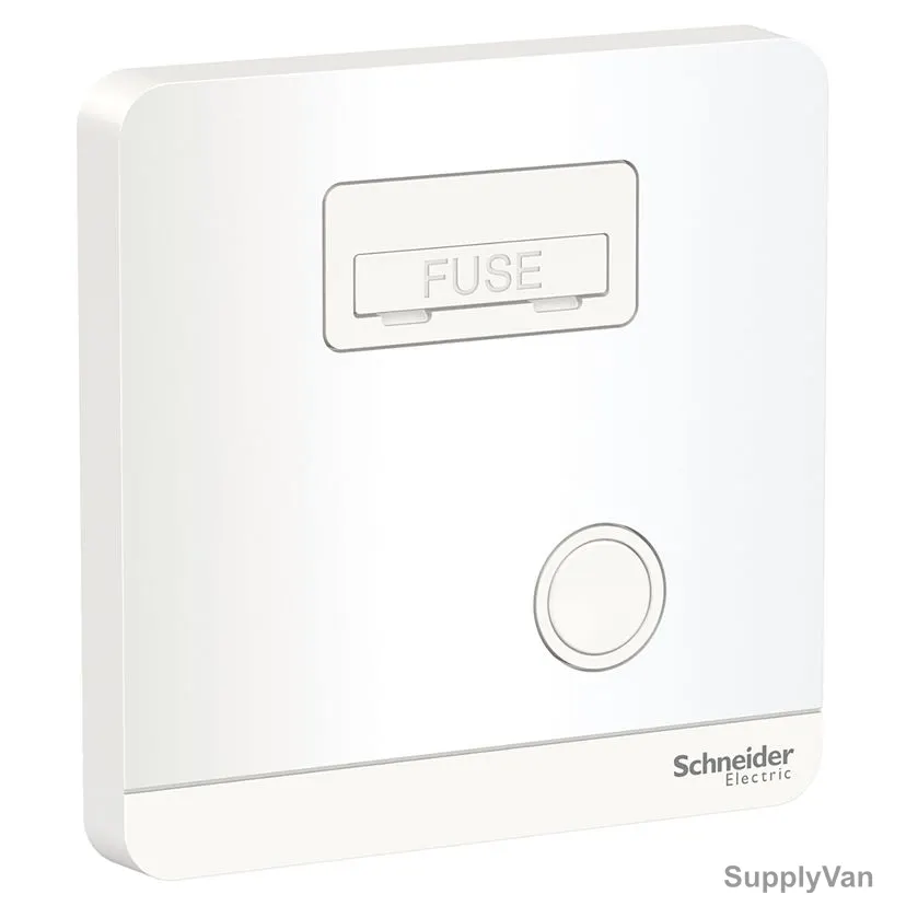Schneider Electric Fused Connection Unit, E8330FSG-WE, AvatarOn, 1 Gang, 13A, 250VAC, White