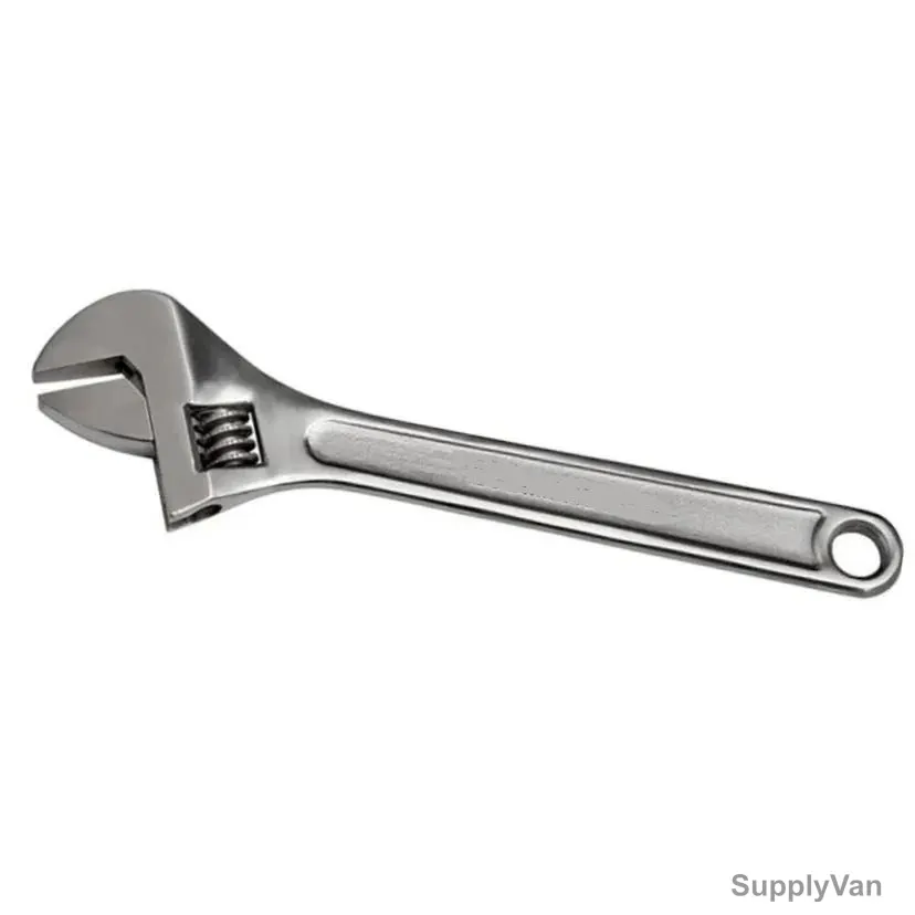 Macstroc Adjustable Wrench, MAW8X, 22MM Jaw Capacity, 200MM Length
