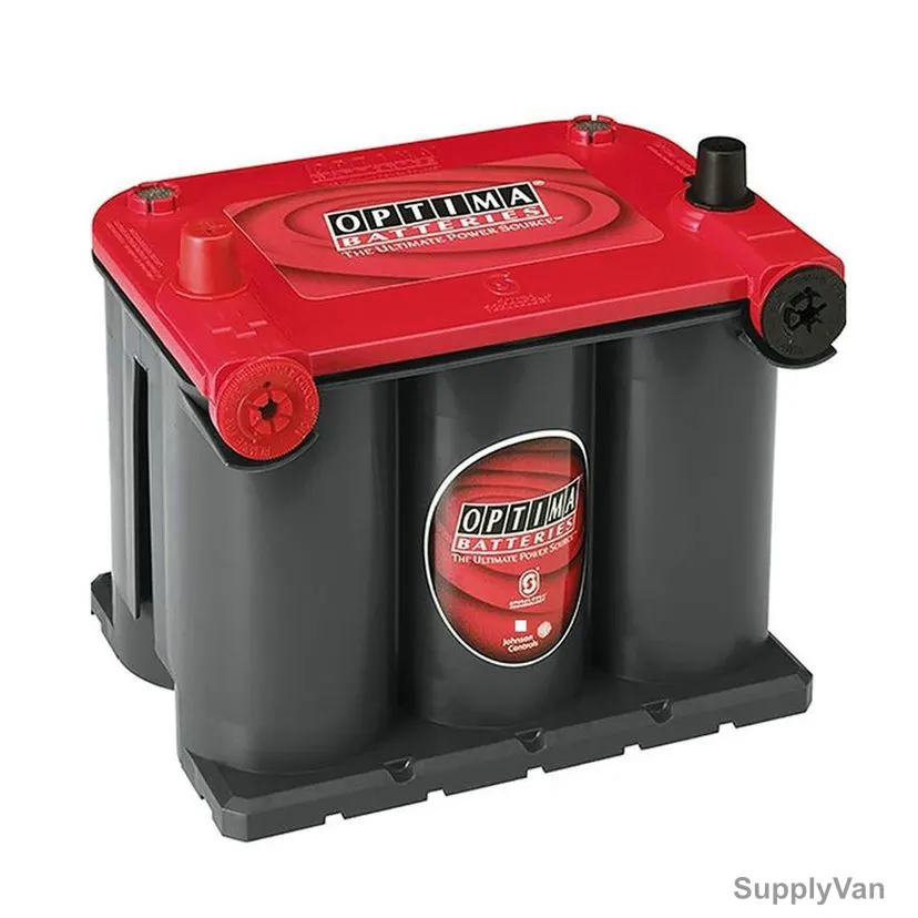 Optima RedTop Spiralcell AGM Starter Battery, RTU-3-7, 12V, 44Ah, 730A — image 1