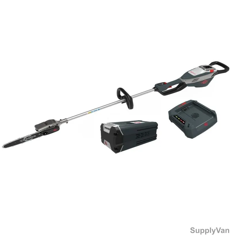 Cramer Cordless Pole Saw With 6.0 Ah Battery and Charger, 82PS, 82V, 25CM — image 1