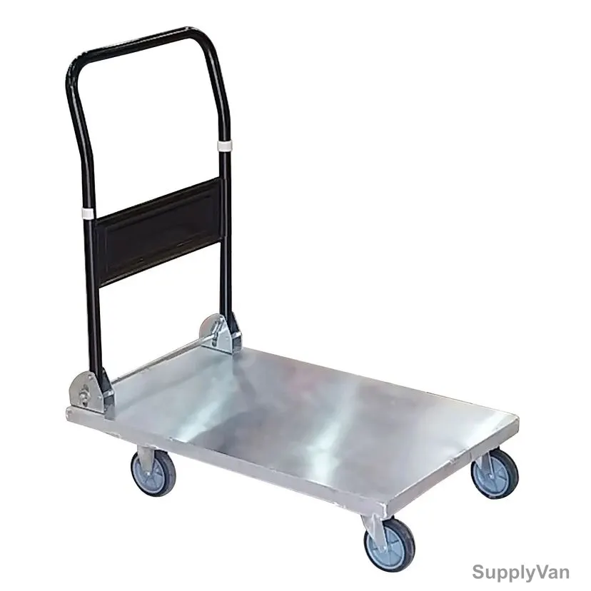 Pro-Tech Aluminium Platform Trolley with Foldable Handle, HJ150A, 150 Kg Weight Capacity — image 1