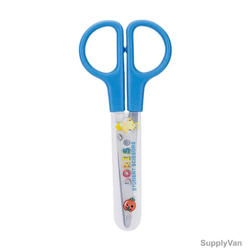 Deli Scissor, E6021, 121MM, Blue