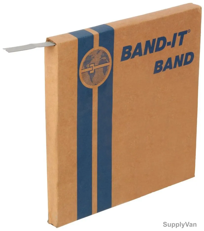 BAND-IT Band, C20499, Stainless Steel 201, 1/2 Inch