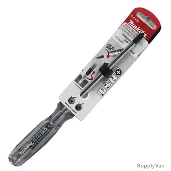 Makita Phillips Head Screwdriver, B-42438, PH2 Tip Size x 125MM Length