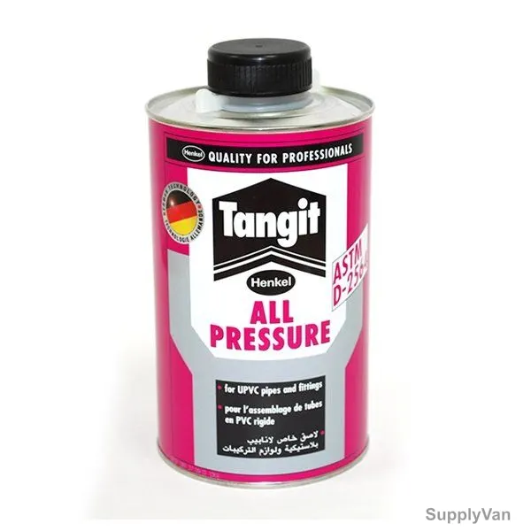 Tangit All Pressure UPVC Pipe Adhesive, ASTM-D-2564, 500GM, 12 Pcs/Pack