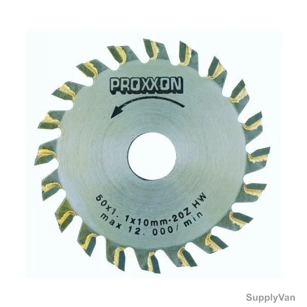 Proxxon Circular Saw Blade, 28017, 50 x 10MM, 20 Teeth