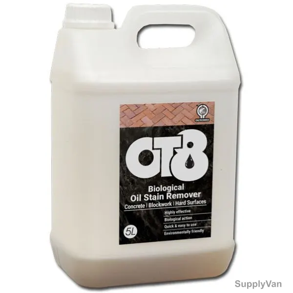 Oil Technics Biological Oil Stain Remover, OT8, 5 Ltrs — image 1