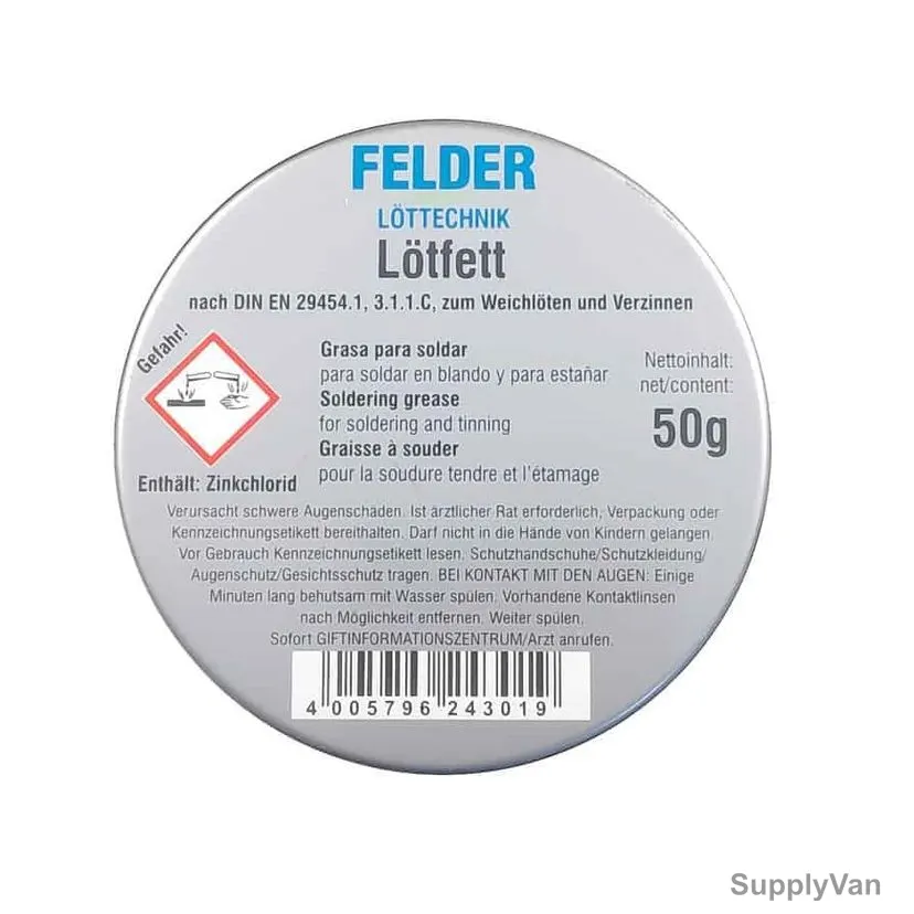 Felder Soldering Grease, 243100351, 50GM — image 1