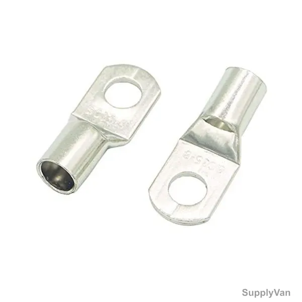 Cable Lug, Copper, 35 SQ.MM x 8MM Stud Size, Tin Plated, 100 Pcs/Pack