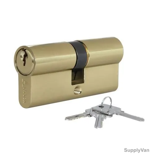 Artica Cylindrical Lock W/ Key, EPC70NKK-SN, 70MM, Brass