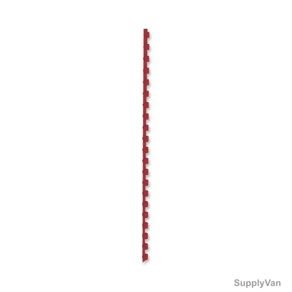 PSI Binding Ring, PSBR06RE, A4, Plastic, 6MM, Red, PK100