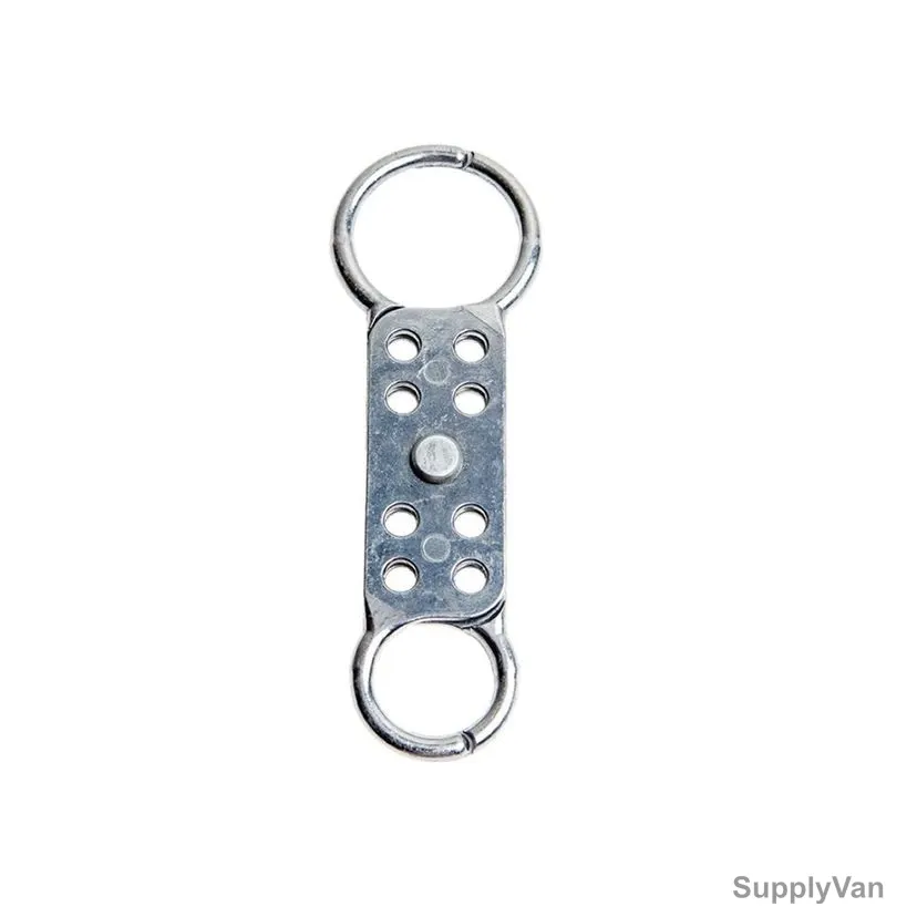Loto-Lok Dual Jaw Lockout Hasp, HSP-ALDS-2538, Aluminium, 25 x 38MM, Silver — image 1