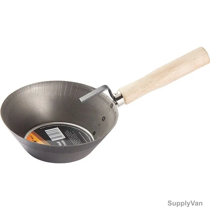 Sparta  Plasterer Bucket Scoop With Wooden Handle, 862315, Stainless Steel, 160MM — image 1