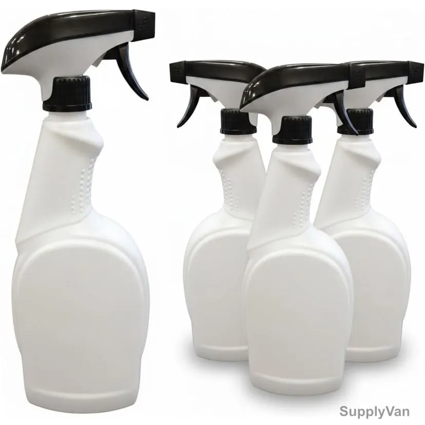 Swish Super Heavy Duty Spray Bottle, Sb-hd-4pk, HDPE, 800ML, White, 4 Pcs/Pack