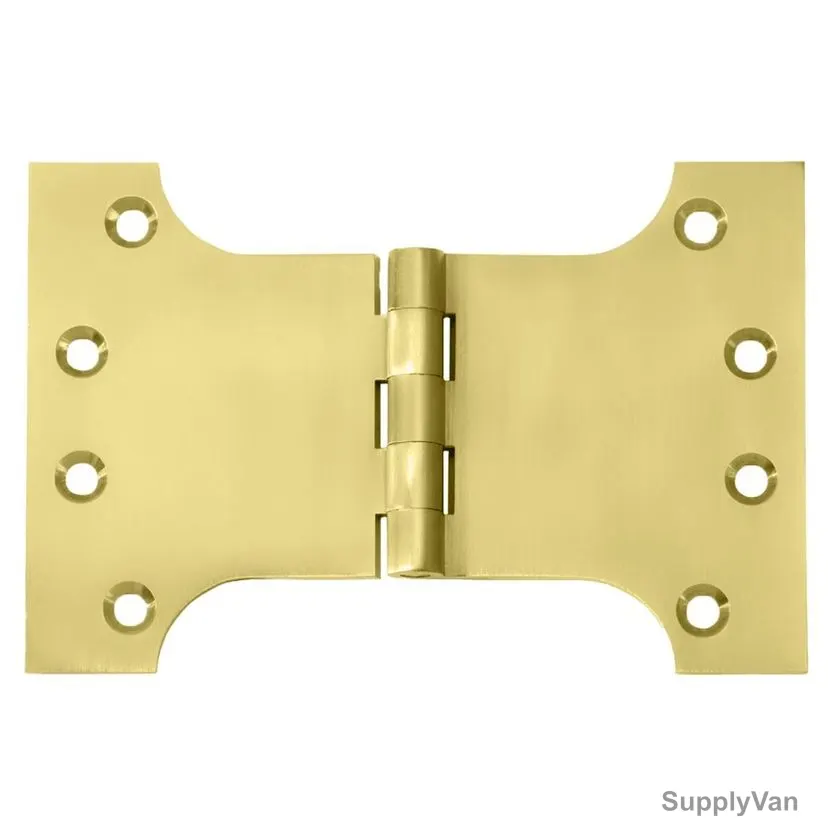 Dorfit Parliament Hinge, Brass, 4 x 3 Inch, PVD Coated