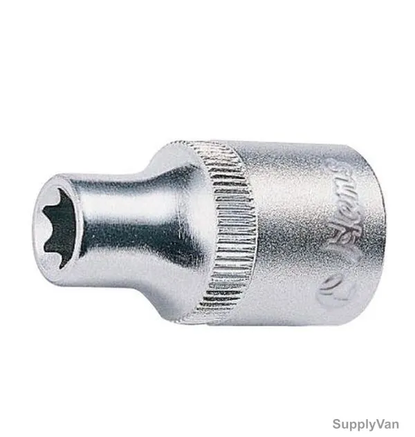 Hans 12 Point Standard Socket, 2402A, 1/4 Inch