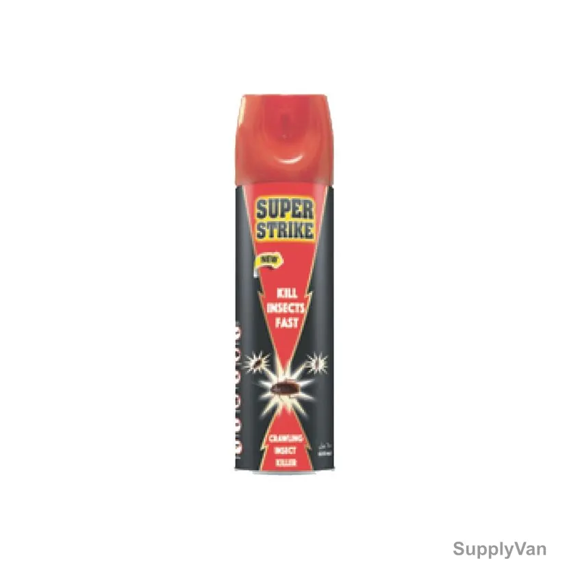 Super Strike Crawling Insect Killer, 400ML, 48 Pcs/Pack
