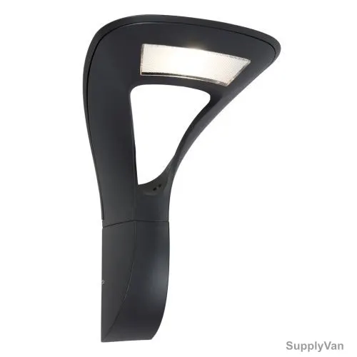 Lutec Exterior LED Wall Light, 2521S-gr, 18W, 4000K, 1000 LM