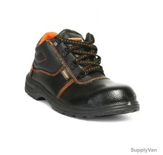 Rns Safety Shoes, Size44, Black, High Ankle