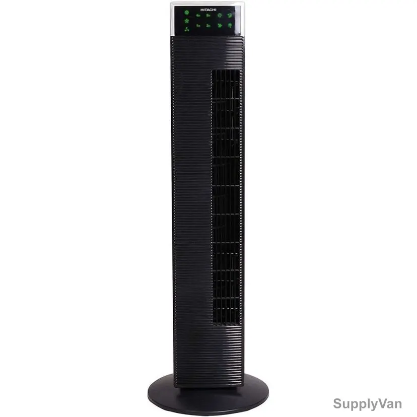 Hitachi Tower Fan With Remote Control, ESPT2000R, 65W, 220-240VAC, Black — image 1