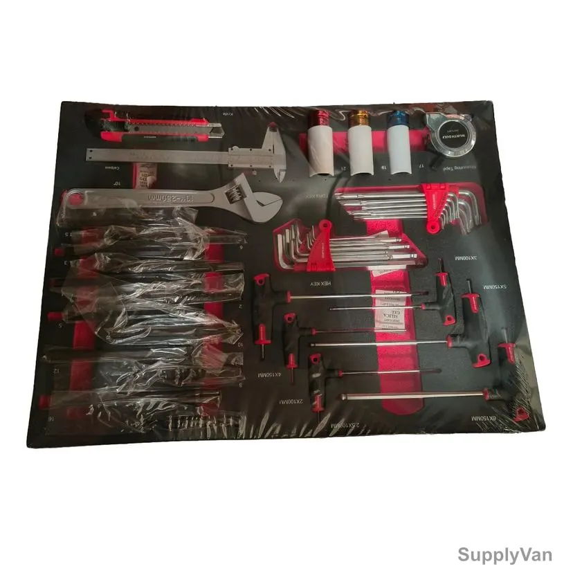 Wurth Complete Tool Set For WE7 Workshop Trolley, 1962200015, 265 Pcs/Set — image 1