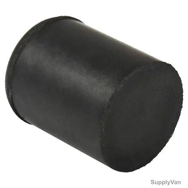 Door Stopper, 50MM, Rubber, Black
