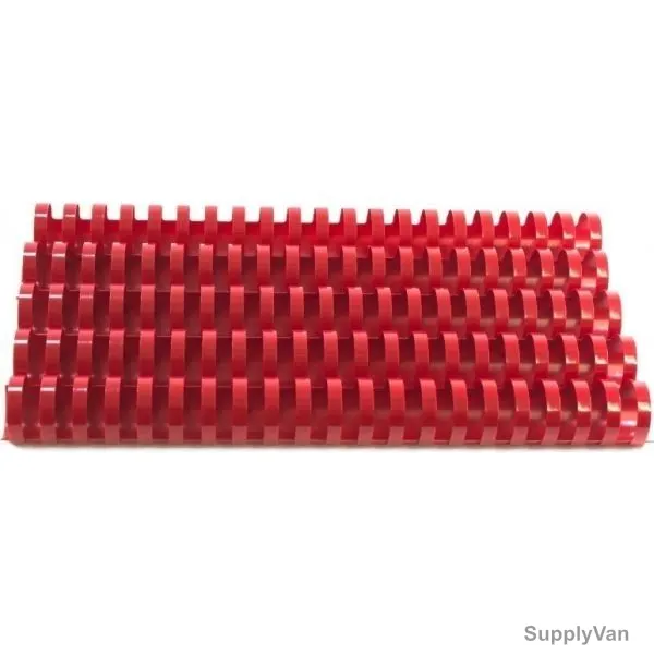 PSI Binding Ring, PSBR38RE, A4, Plastic, 38MM, Red, PK50