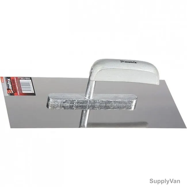 Mtx Float Trowel With Wooden Handle, 867339, Stainless Steel, 130 x 280MM
