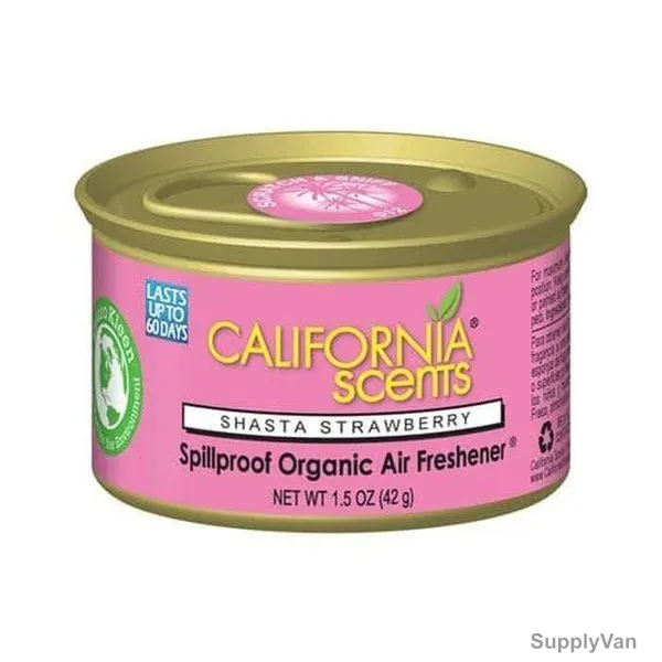 California Scents Spillproof Air Freshener, CS300920701, Shasta Strawberry, 42GM
