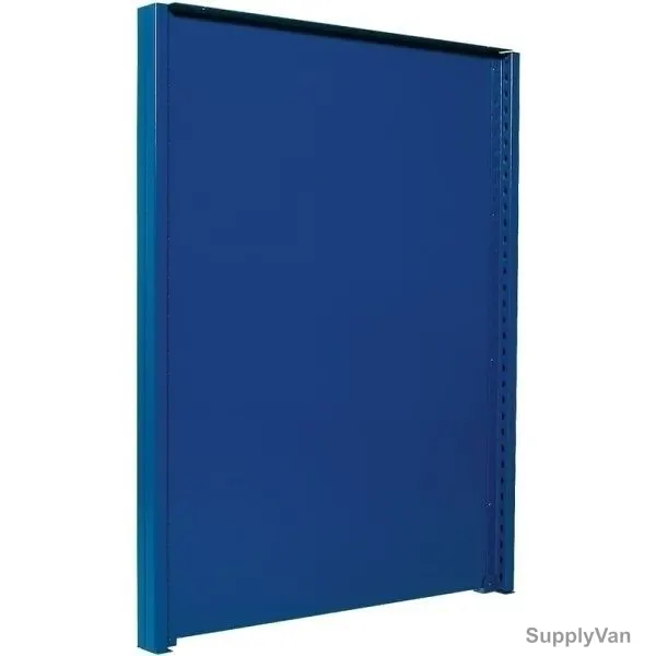 Bito Side Cladding for Workbenches, 10-15807, 850 x 600MM, Gentian Blue