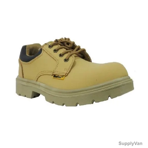 Vaultex Steel Toe Safety Shoes, LNS, Size40, Honey, Low Ankle