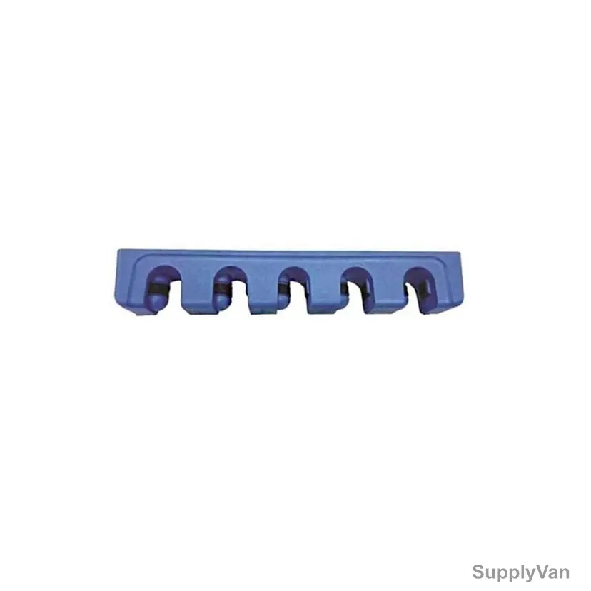 Wall Mounted Mop and Broom Holder, WH04, Blue — image 1