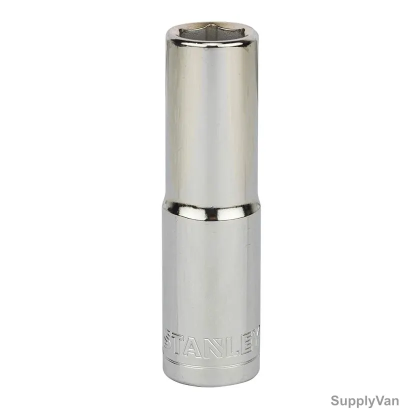 Stanley 6 Point Deep Socket, STMT73328-8B, 1/2 Inch Drive, 14MM