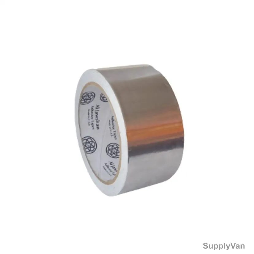 Aluminium Foil Tape, 50MM Width x 20 Yards Length, Silver, 24 Rolls/Carton