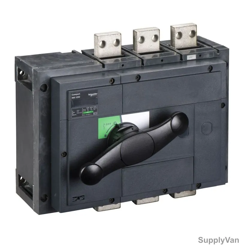 Schneider Electric Switch Disconnector, 31334, Compact INS1250, 3 Pole, 1250A