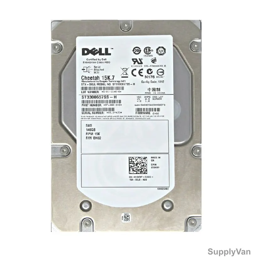Dell Internal Hard Drive, ST3300657SS, Cheetah 15K.7, SAS, 15000 RPM, 300 GB — image 1